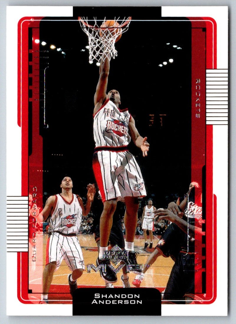 2001 Upper Deck MVP Shandon Anderson