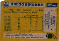 1982 Topps Gregg Bingham #95