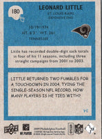 2009 Upper Deck Leonard Little #180