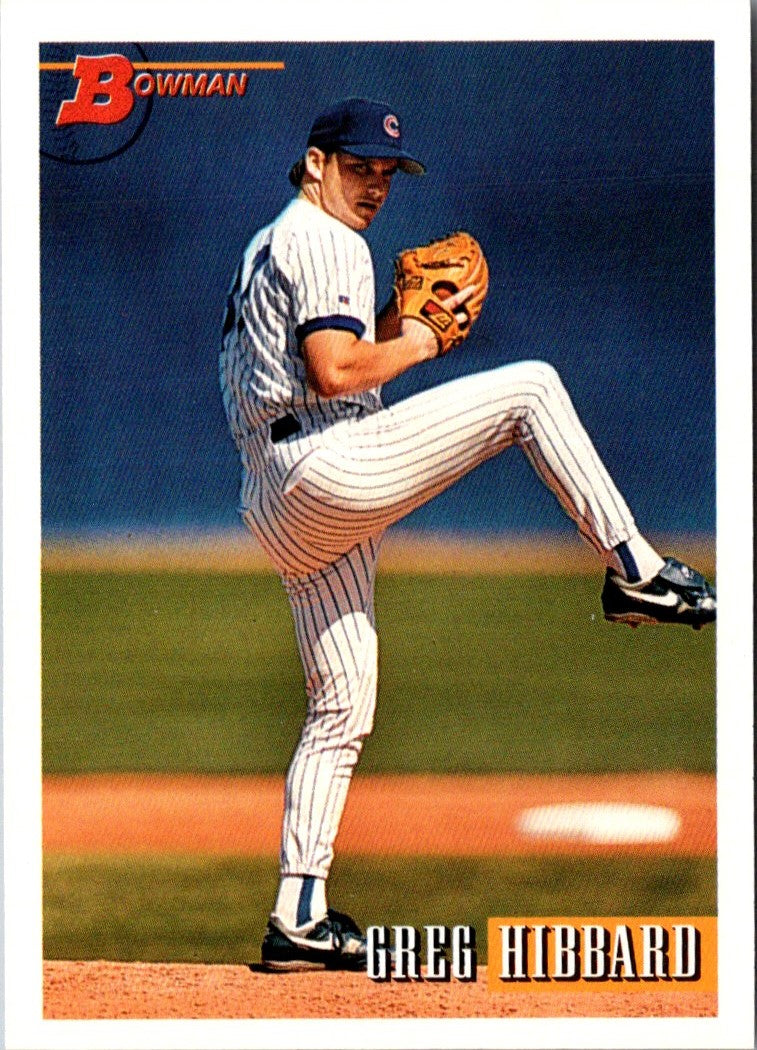 1993 Bowman Greg Hibbard