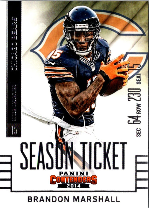 2014 Panini Contenders Brandon Marshall #7