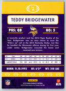 2015 Donruss Teddy Bridgewater