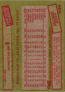 1985 Topps Ozzie Smith