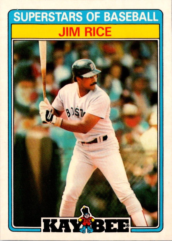 1987 Topps Kay-Bee Superstars of Baseball Jim Rice #26