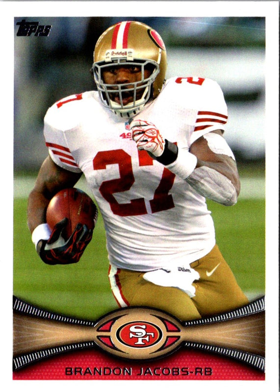 2012 Topps Brandon Jacobs #184