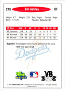 1991 Classic Best Bill Ashley