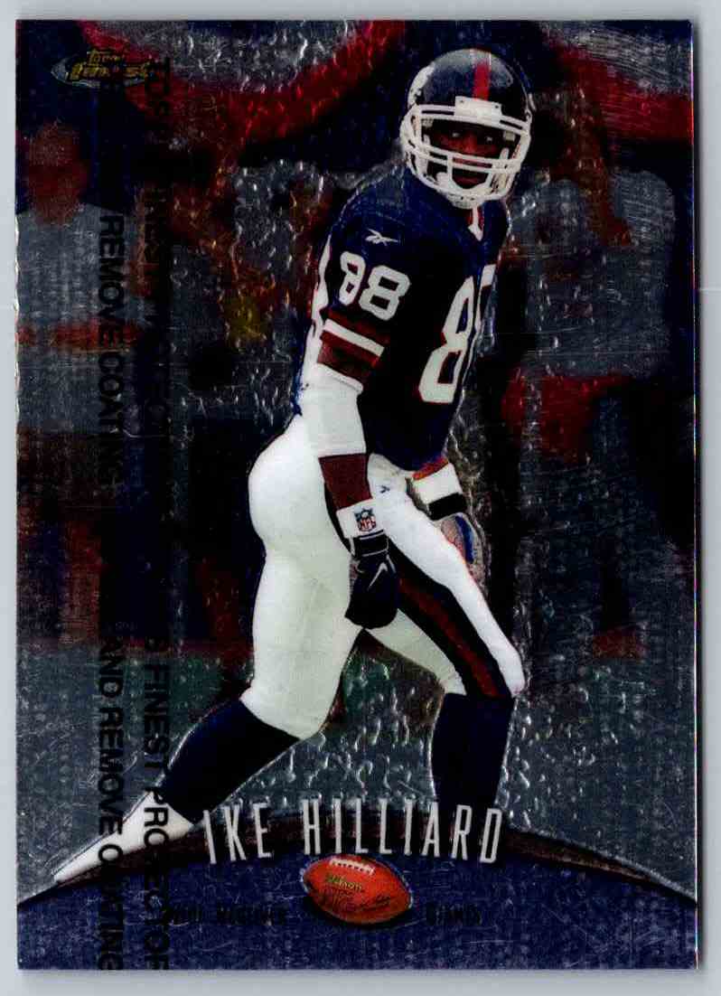 1998 Topps Finest Football Ike Hilliard
