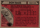 1980 Topps Don Bass
