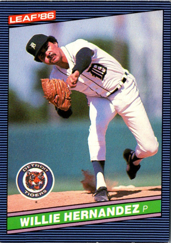 1986 Leaf Willie Hernandez #102