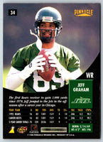 1996 Pinnacle Jeff Graham #34