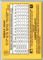 1986 Donruss Robin Yount #48