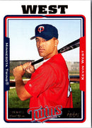 2005 Topps Kevin West