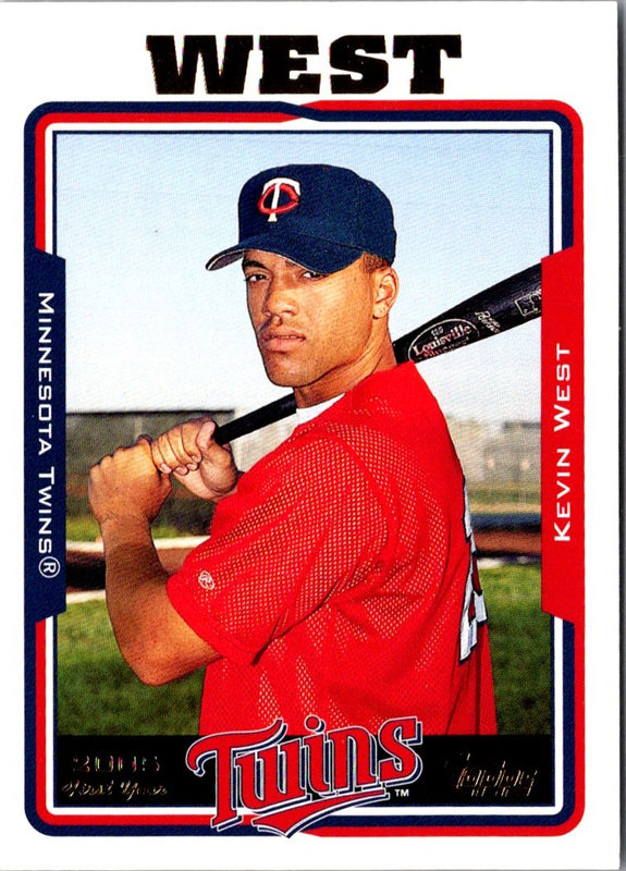 2005 Topps Kevin West #317 Rookie