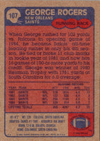 1985 Topps George Rogers #107