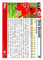 2005 Topps Chris Denorfia #314 Rookie