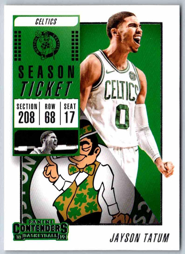 2018 Contenders Jayson Tatum #52