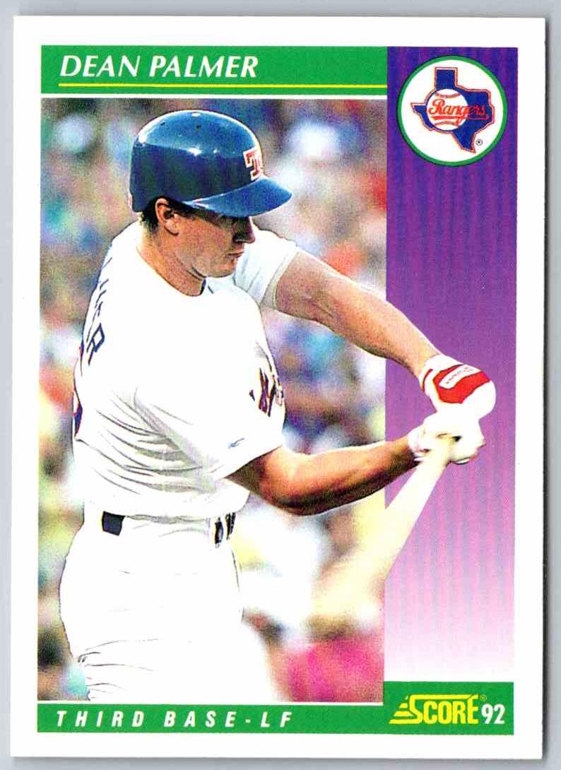 1991 Score Dean Palmer