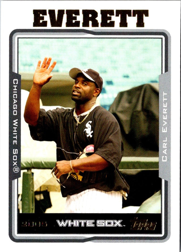 2005 Topps Carl Everett