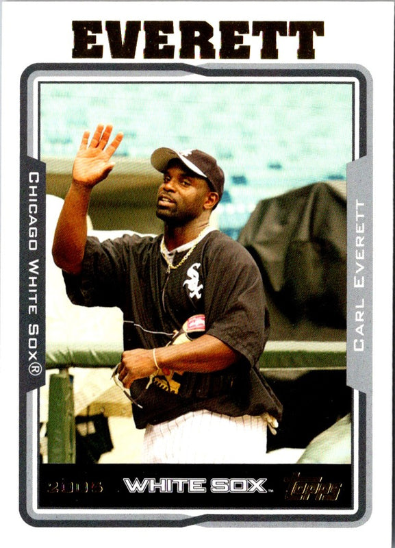 2005 Topps Carl Everett #407