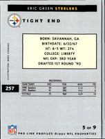 1992 Pro Line Profiles Eric Green #257