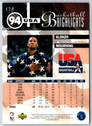 1995 Upper Deck Alonzo Mourning