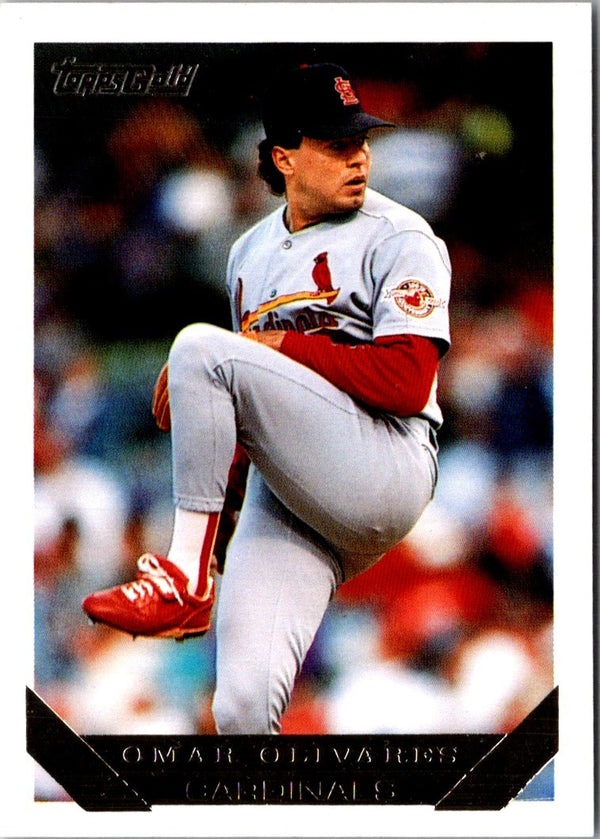 1993 Topps Omar Olivares #490