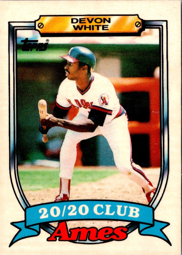 1989 Topps Ames 20/20 Club Devon White #31