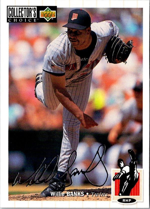1994 Collector's Choice Willie Banks #46