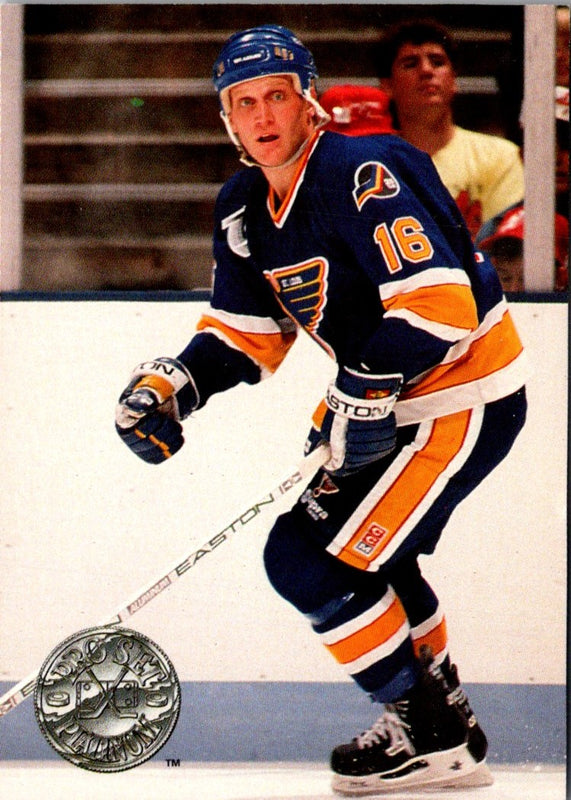 1991 Pro Set Platinum Brett Hull #109