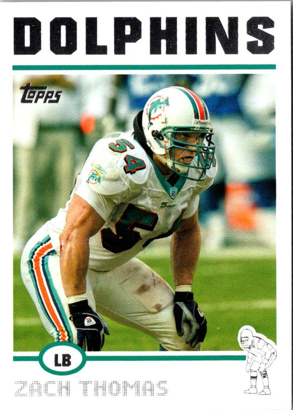 2004 Topps Zach Thomas #91