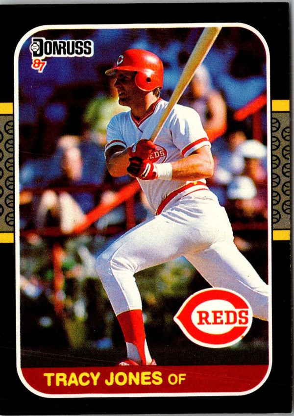 1987 Donruss Tracy Jones #413 Rookie