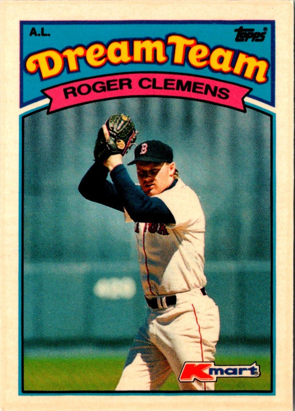 1989 Score Scoremasters Roger Clemens #20