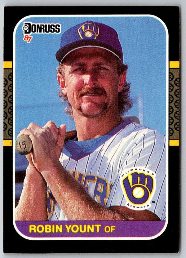 1986 Donruss Robin Yount #48