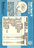 1983 Fleer Team Action Super Bowl XI