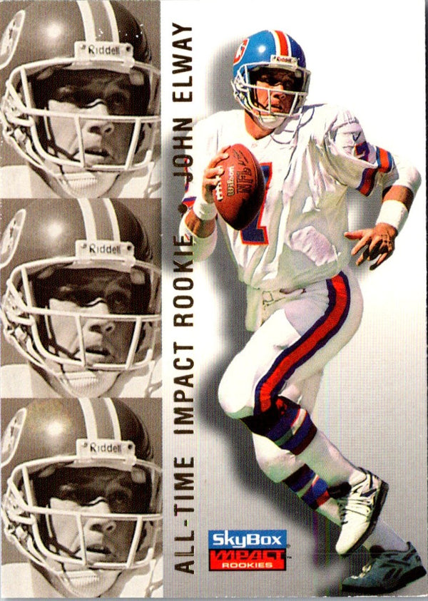 1996 SkyBox Impact Rookies John Elway #79