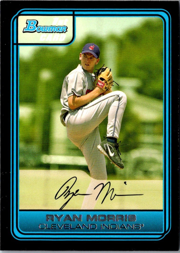 2006 Bowman Chrome Draft Picks & Prospects Ryan Morris