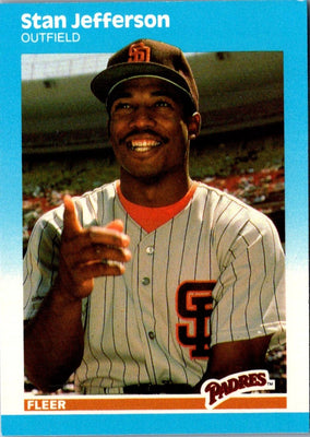 1987 Fleer Update Glossy Stan Jefferson #U-53