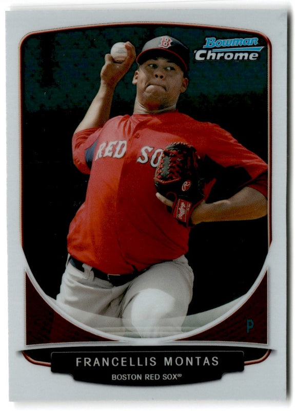 2013 Bowman Chrome Prospects Francellis Montas #BCP129