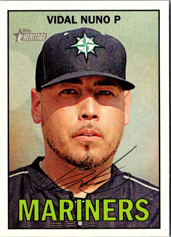 2016 Topps Heritage Vidal Nuno #312