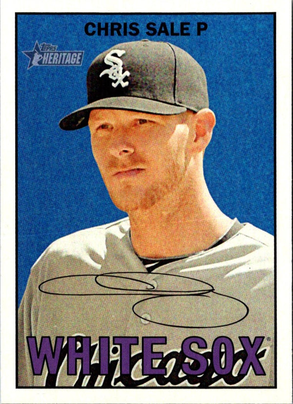 2016 Topps Heritage Chris Sale #310