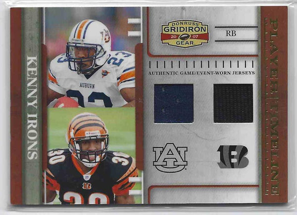 2007 Donruss Playoffs Kenny Irons Patch #PT-10 hot
