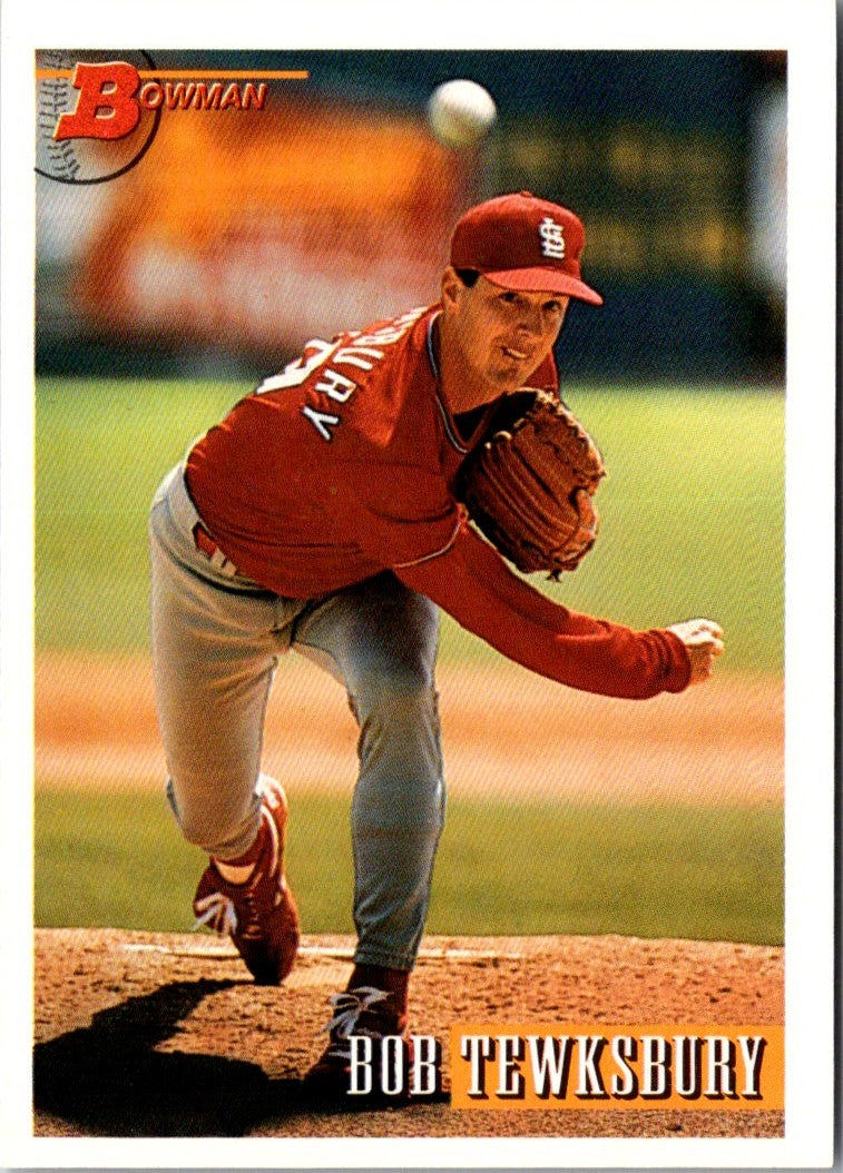 1993 Bowman Bob Tewksbury