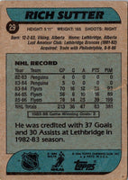 1986 Topps Rich Sutter #29