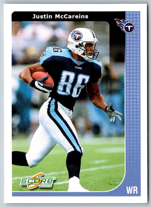 2002 Score Justin McCareins #238
