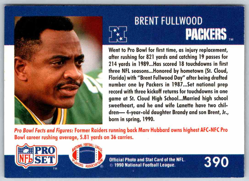 1992 Proset Brent Fullwood