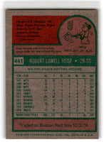 1975 Topps Bobby Heise #441 EXMT