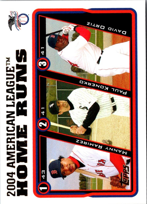 2003 Topps American League Home Run Leaders #339