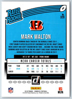 2018 Donruss Mark Walton #329 Rookie