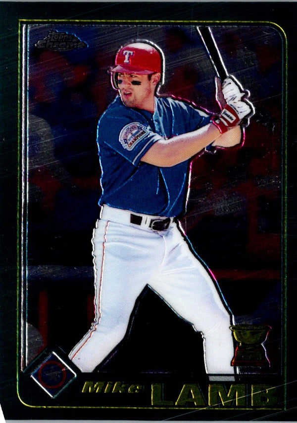 2001 Topps Chrome Mike Lamb #71