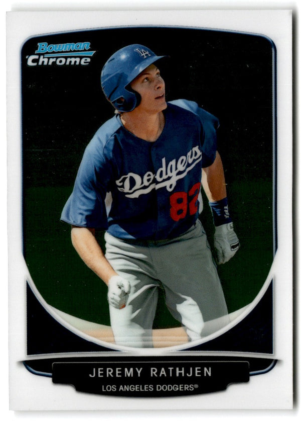 2013 Bowman Chrome Prospects Jeremy Rathjen #BCP142